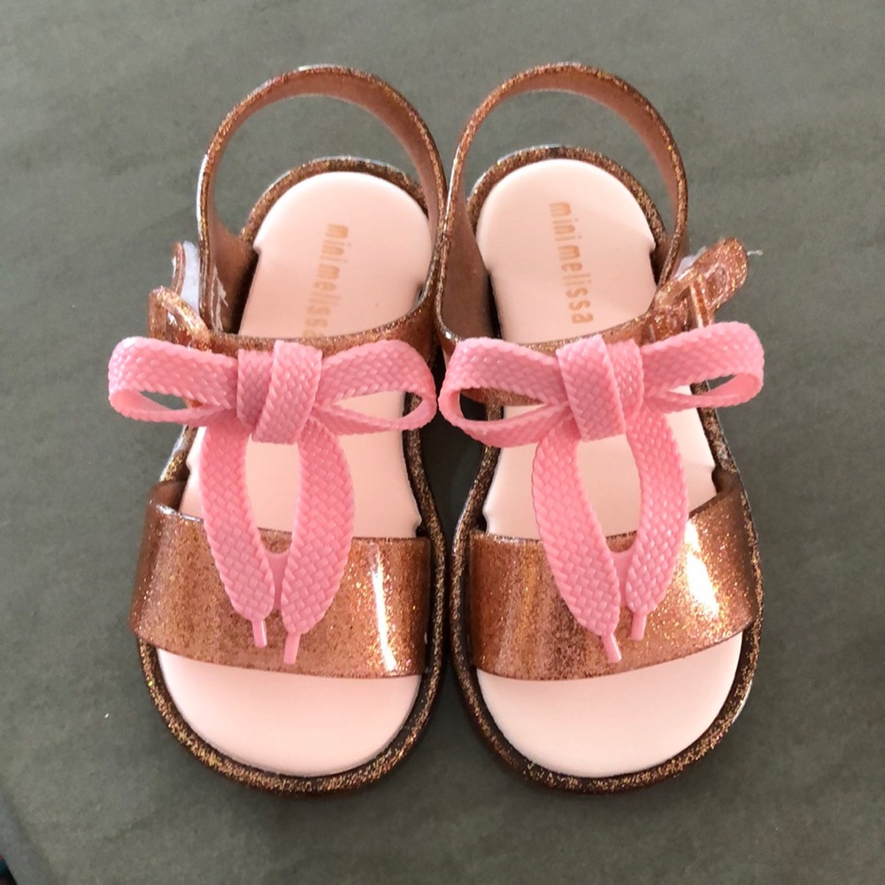Mini Melissa toddler size 7 Sandals